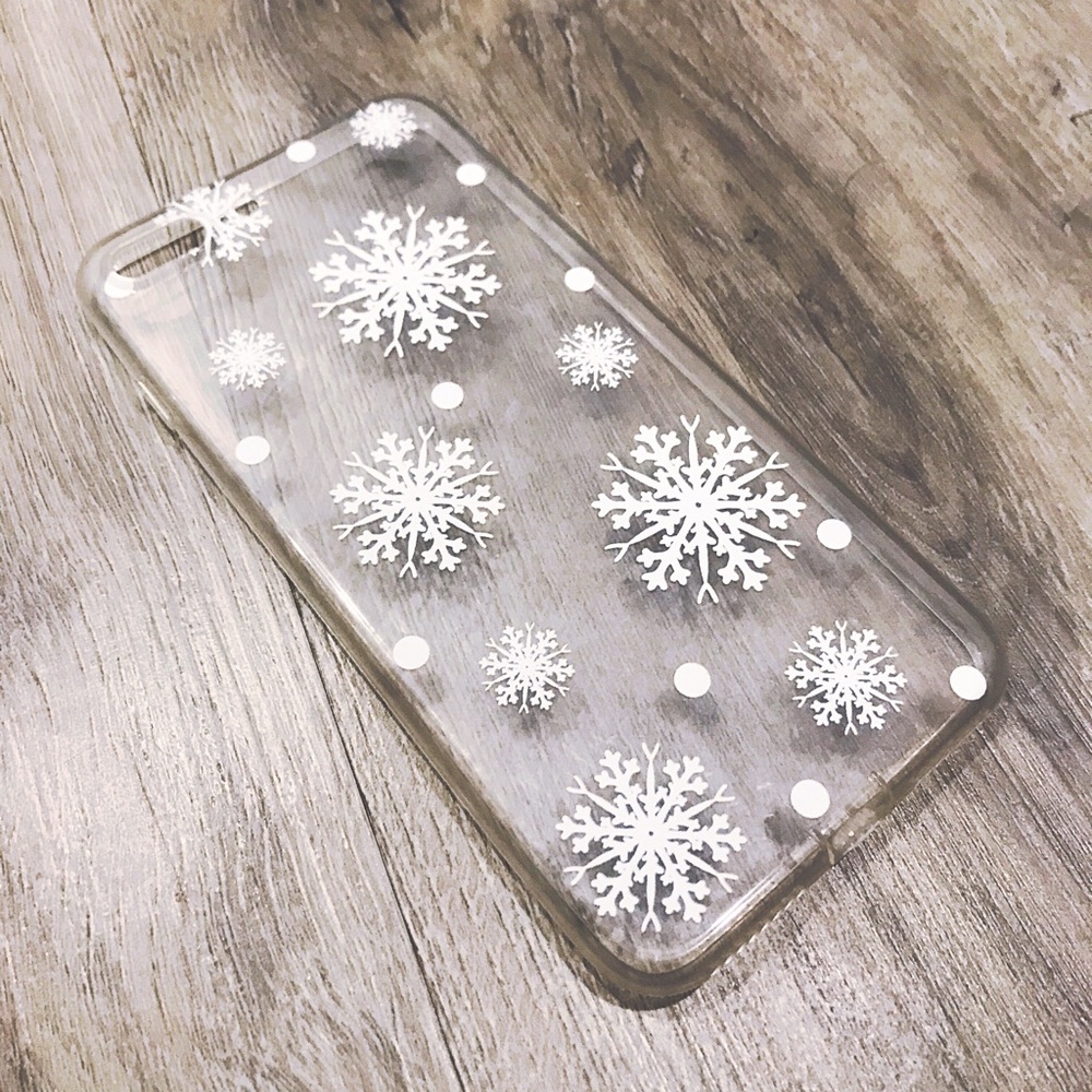 Snow Themed IPhone 7 Plus/ 8 Plus phone Case